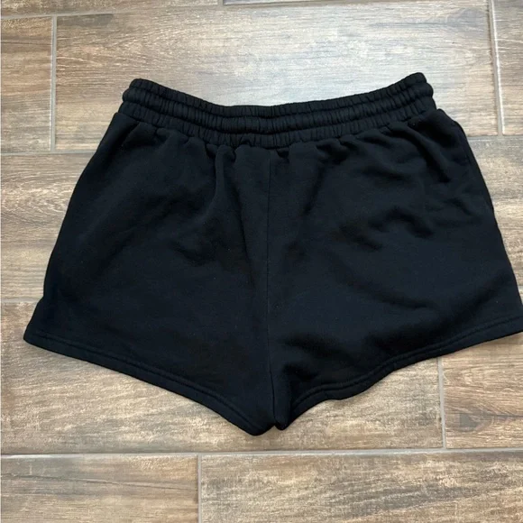 Betty Boop Black Shorts with Blue Graphic - Picture 5 of 5